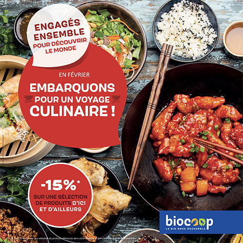 En février, embarquons pour un voyage culinaire ! En février, embarquons pour un voyage culinaire !