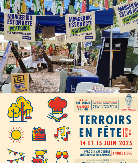 STAND BIOCOOP VAUCLUSE TEF 2025