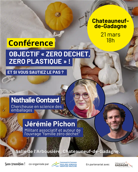 Objectif Zéro Déchet / Zéro Plastique : Et si vous sautiez le pas ? 